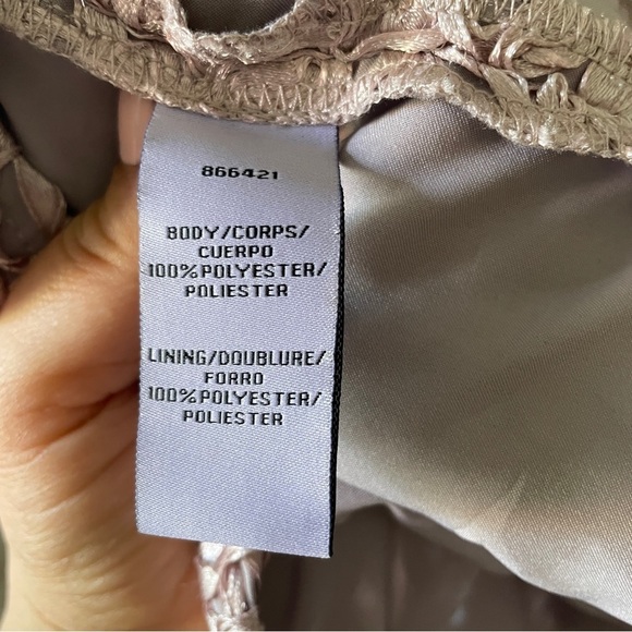 JS Collections Cutout Back Soutache Gown in Pink Sz 14 - Picture 16 of 16